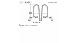 13511 BBQ Left Burner - Ducane