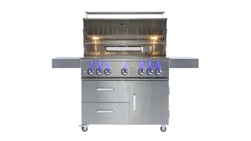 Whistler Grills Bibury 5 Gas BBQ With Free Cover And Rotisserie 2 Whistler Grills Bibury 5 Gas BBQ With Free Cover And Rotisserie - Image 2