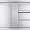 Napoleon Stainless Steel Built In Door And Drawer Combo - BI-3624-1D3DR