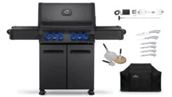 Napoleon Prestige Phantom P500RSIBPMK-3 Gas BBQ - Free Cover & Accessories
