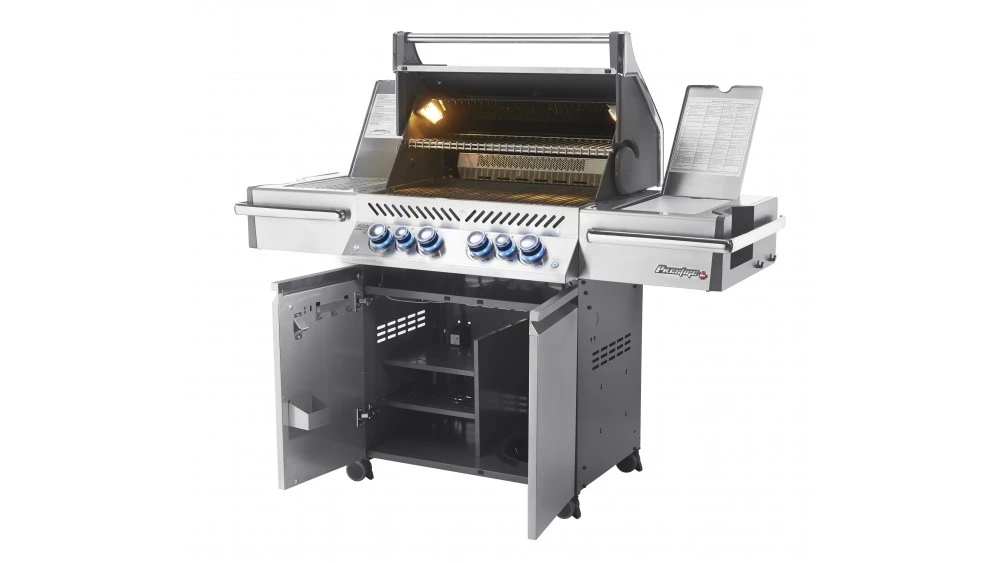 Napoleon Prestige PRO500RSIBNSS-3-GB Natural Gas BBQ - Free Rotisserie And Cover 4 Napoleon Prestige PRO500RSIBNSS-3-GB Natural Gas BBQ - Free Rotisserie And Cover - Image 4