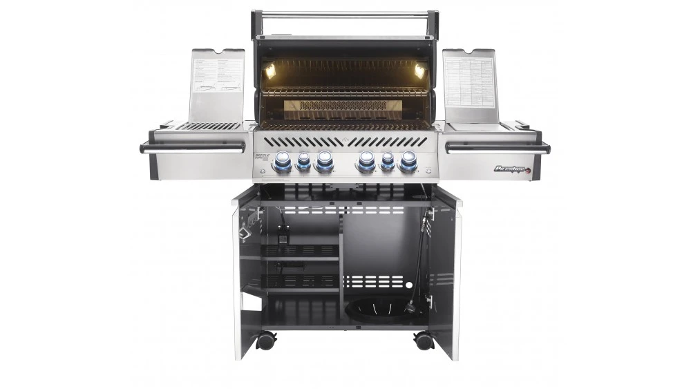 Napoleon Prestige PRO500RSIBNSS-3-GB Natural Gas BBQ - Free Rotisserie And Cover 2 Napoleon Prestige PRO500RSIBNSS-3-GB Natural Gas BBQ - Free Rotisserie And Cover - Image 2
