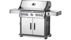 Napoleon Rogue RSE625RSIBPSS-1-GB Gas BBQ - Free Cover & Accessories -Cadac Shop Rogue 1 RSE625 Prod Ang SS KnobsOn 1000x563 1