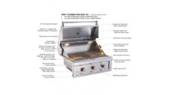 Sunstone Ruby Series 3 Burner Built In Gas BBQ -Cadac Shop Ruby3B 21 1000x563 1