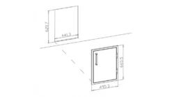 Whistler Grill Stainless Steel Vertical Door (Large) -Cadac Shop Whistler20Grill20Stainless20Steel20Vertical20Door20 Large 20cut20out 1000x563 1