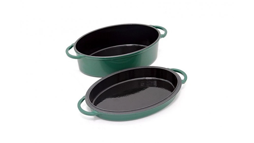 Big Green Egg Enamelled Cast Iron Dutch Oven 5.2L 1 Big Green Egg Enamelled Cast Iron Dutch Oven 5.2L