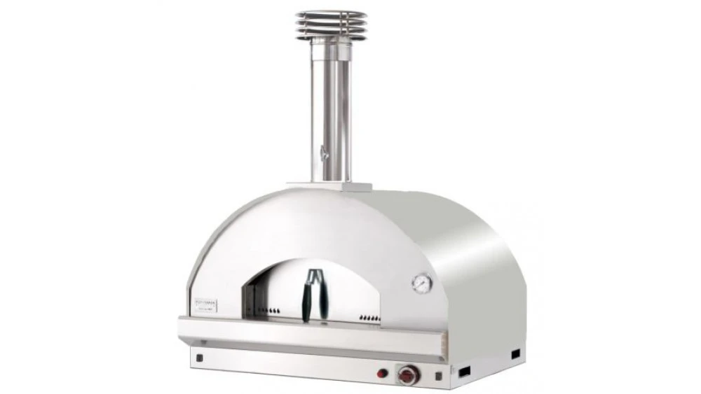 Fontana - Mangiafuoco Built In Gas Pizza Oven - Stainless Steel 1 Fontana - Mangiafuoco Built In Gas Pizza Oven - Stainless Steel
