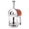 Fontana - Margherita Wood Pizza Oven With Trolley - Rosso