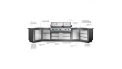 Napoleon Oasis 400 - PRO825 - Island Gas BBQ - Free Rotisserie -Cadac Shop oasis example img 1000x563 1