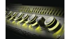 Napoleon Prestige BIPRO665RBNSS-3-GB Natural Gas Built In BBQ - Free Rotisserie And Cover -Cadac Shop pro 665 lights yellow 1000x563 7