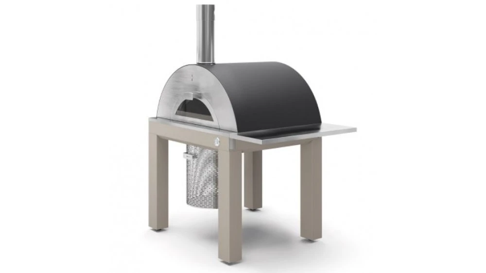 Fontana - Riviera Wood Pizza Oven With Trolley 1 Fontana - Riviera Wood Pizza Oven With Trolley